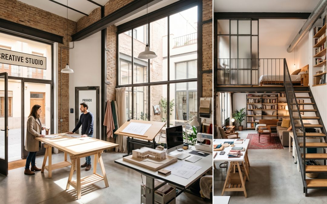 Vivir y trabajar en la planta baja: El auge de los espacios híbridos